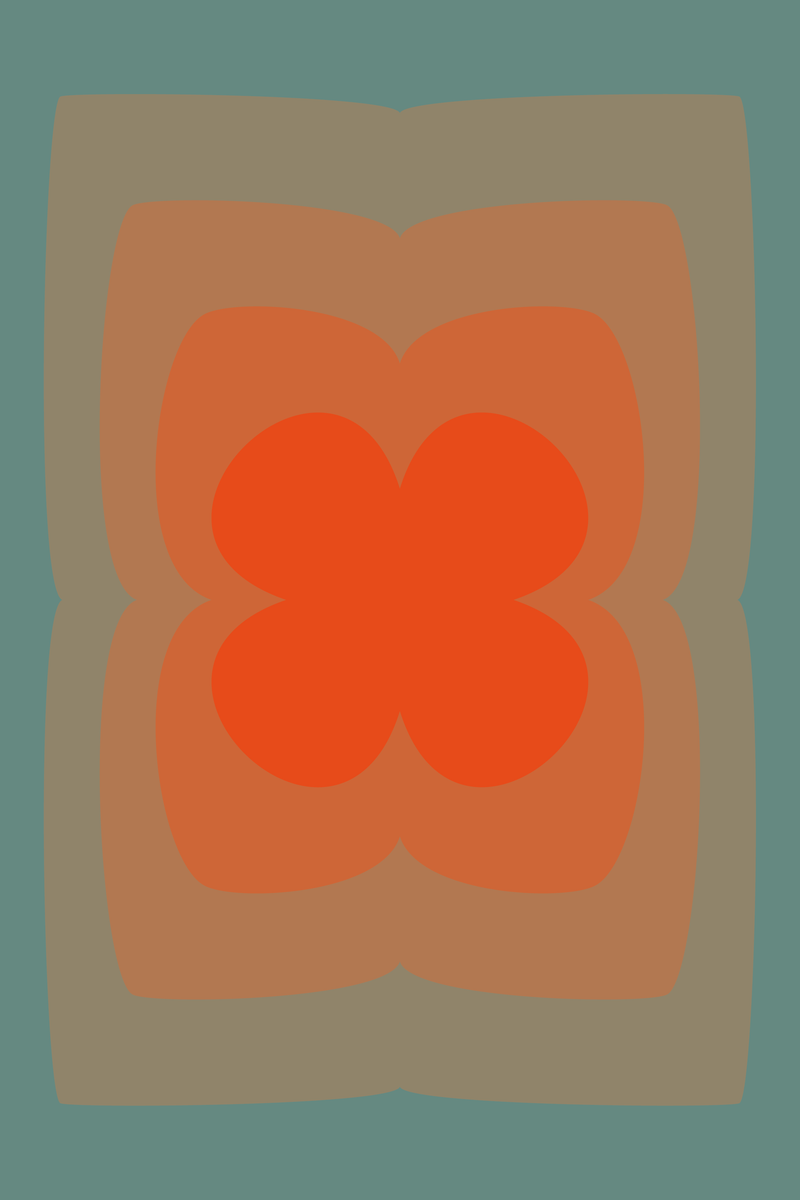 yisual - Poster - Good Luck Orange