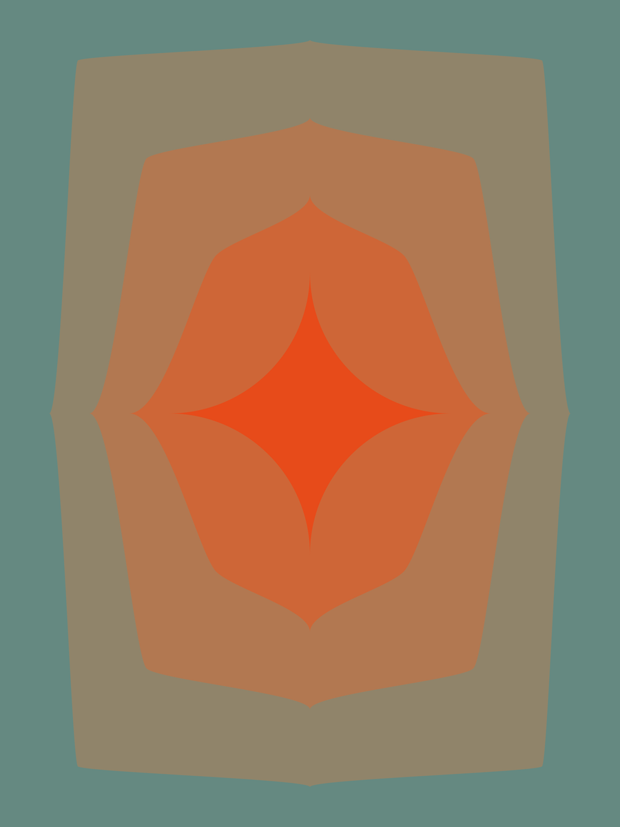 yisual - Poster - Glowing Spark Orange