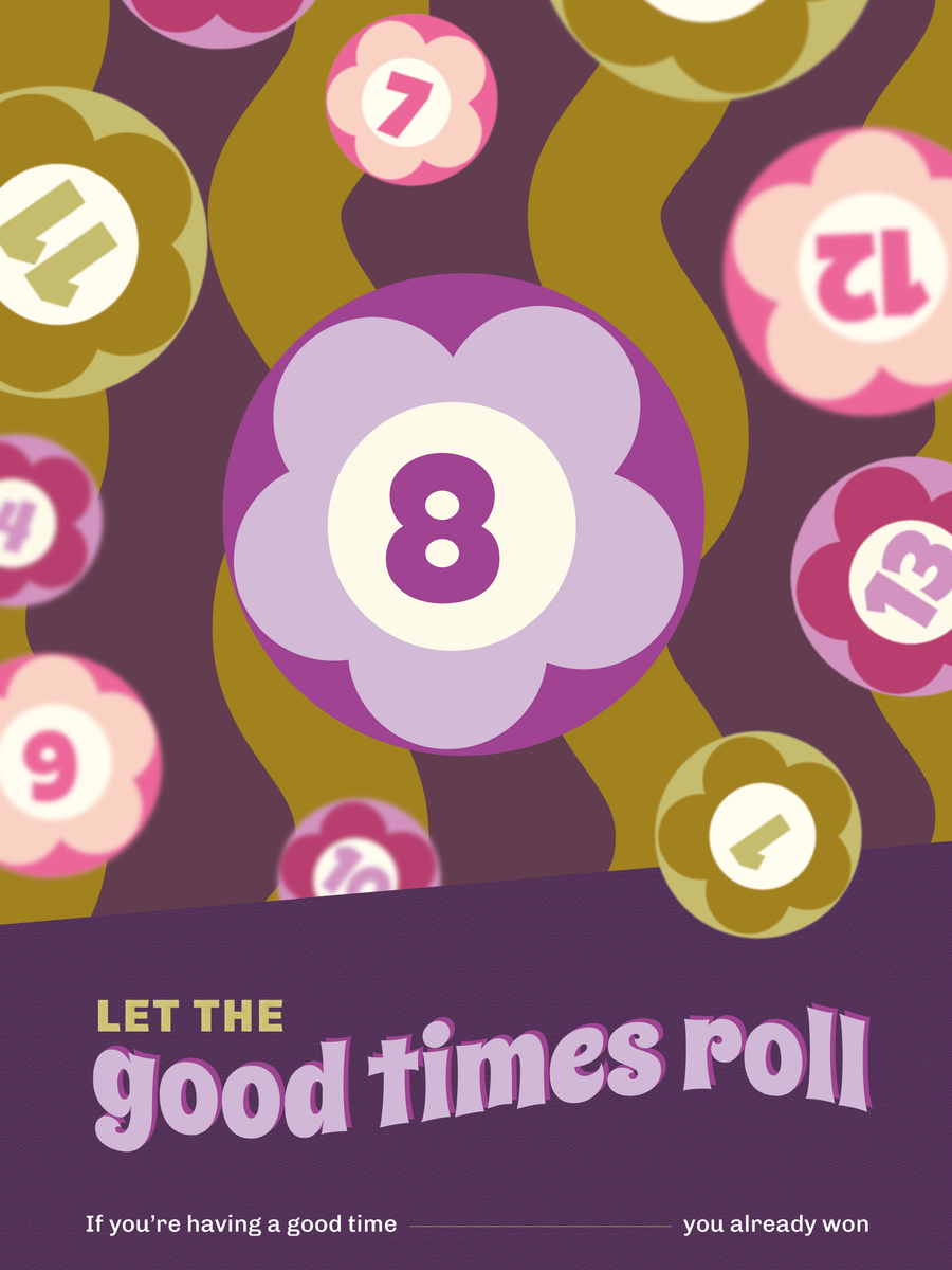 Poster - Rollin' Fun Purple