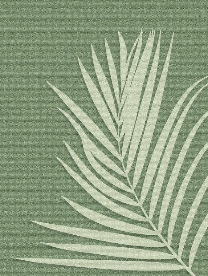 Poster - Tropical Simplicity Green