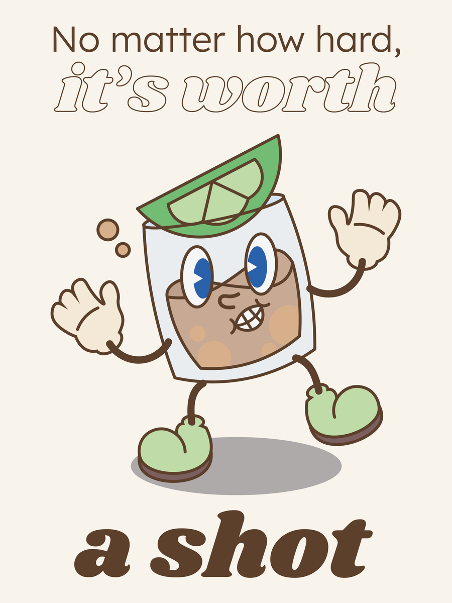 yisual - Poster - Cheer Buddy Brown