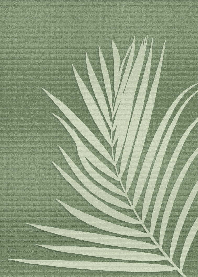yisual - Poster - Tropical Simplicity Green