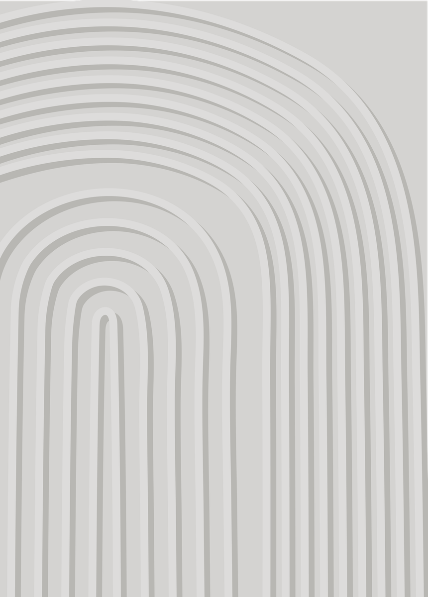 yisual - Poster - Soft Arches Grey