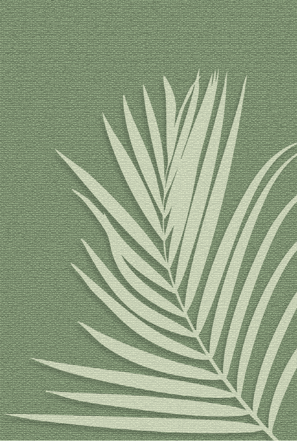 yisual - Poster - Tropical Simplicity Green