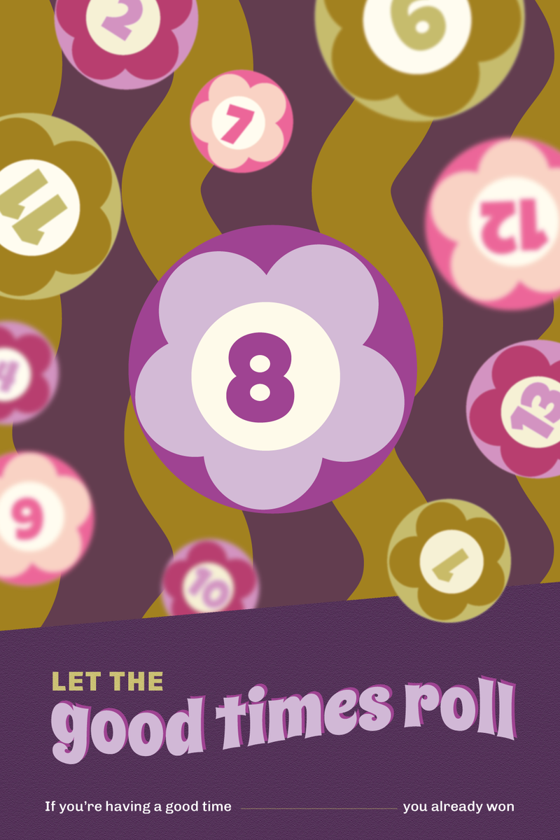 Poster - Rollin' Fun Purple