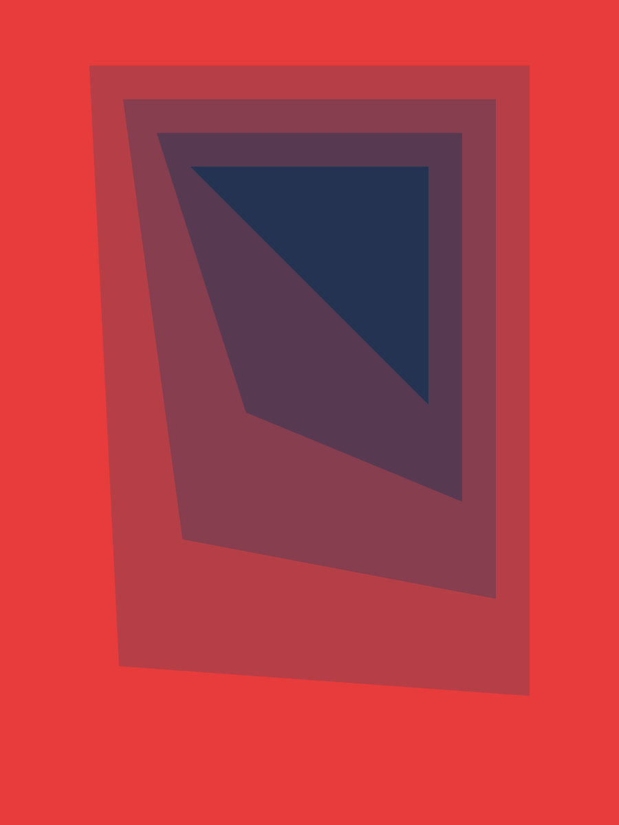 yisual - Aluminium - Shifting Corner Red