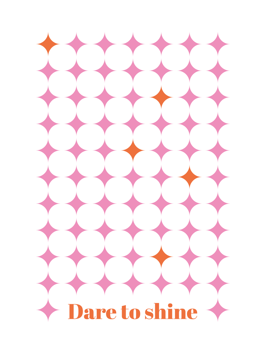 yisual - Poster - Pop of Joy Pink