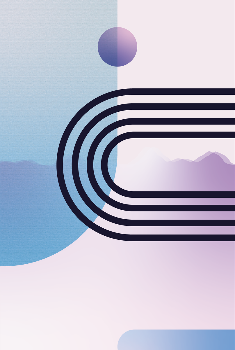yisual - Aluminium - Soft Horizon Purple