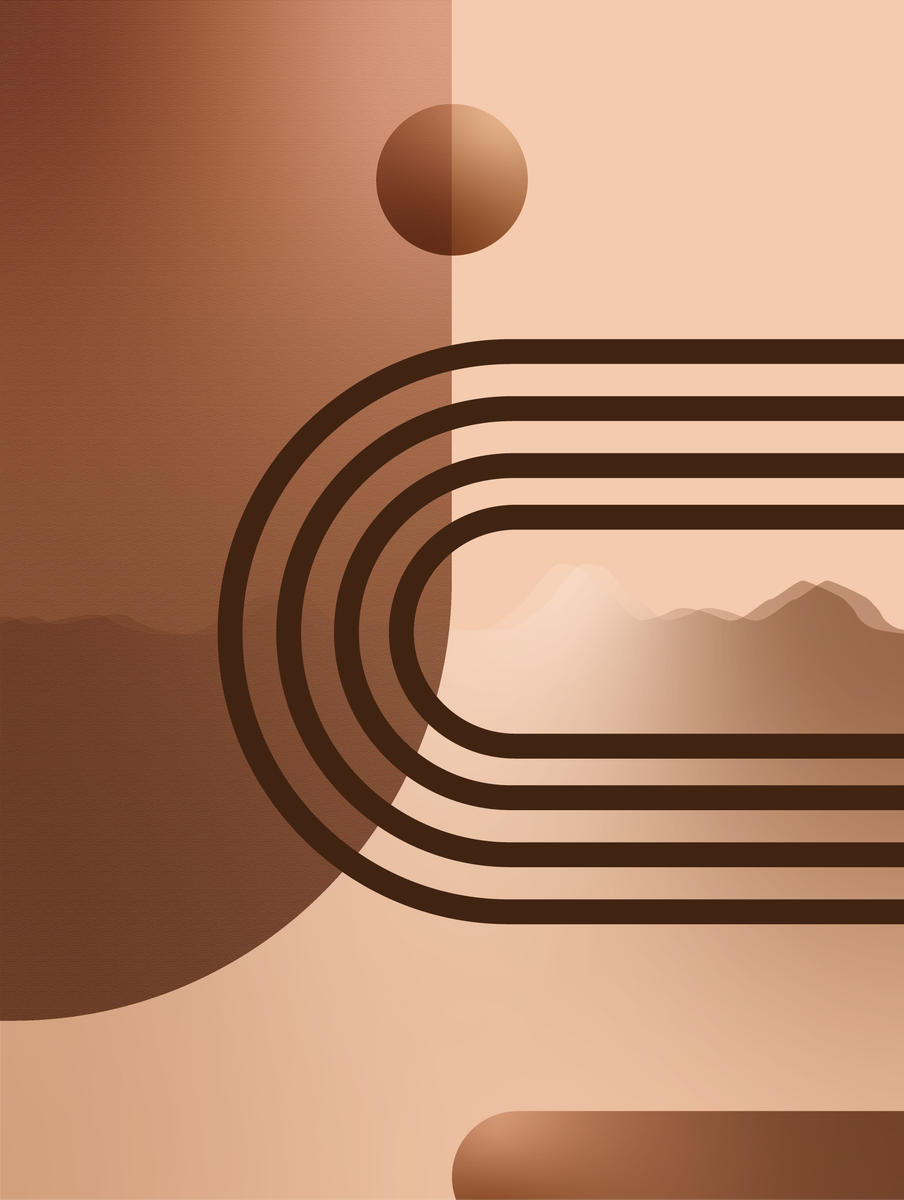 yisual - Aluminium - Soft Horizon Brown
