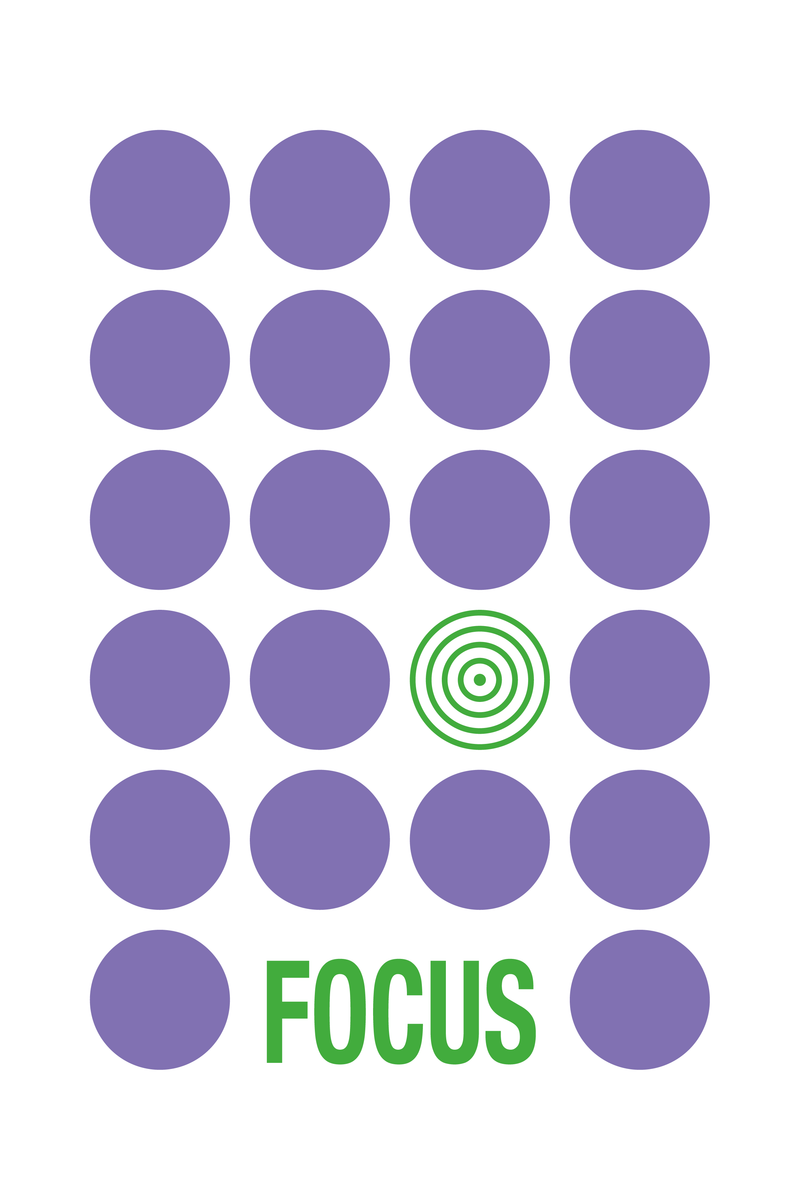 yisual - Poster - Pure Focus Purple