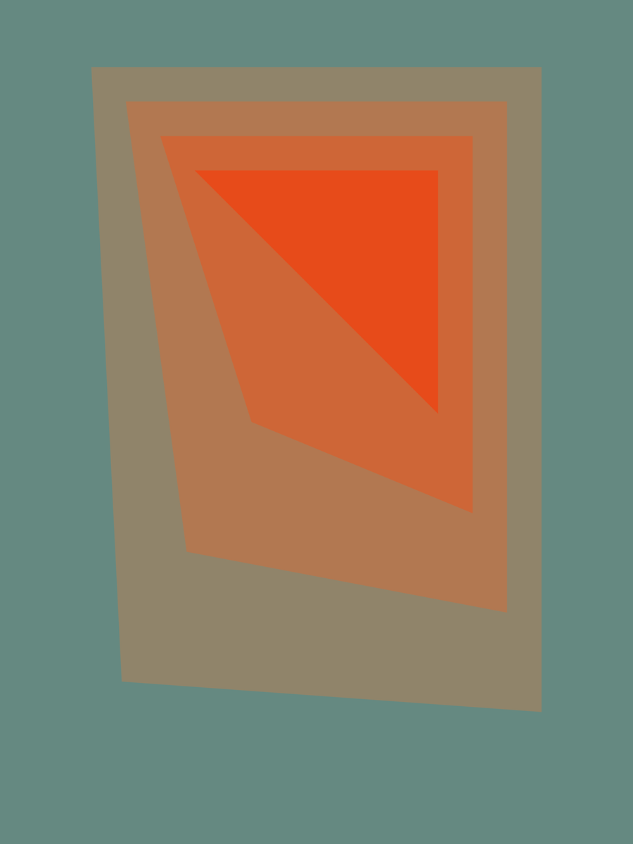 yisual - Aluminium - Shifting Corner Orange