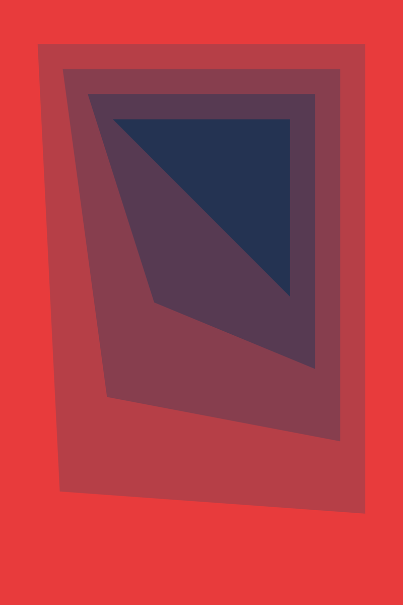 yisual - Aluminium - Shifting Corner Red