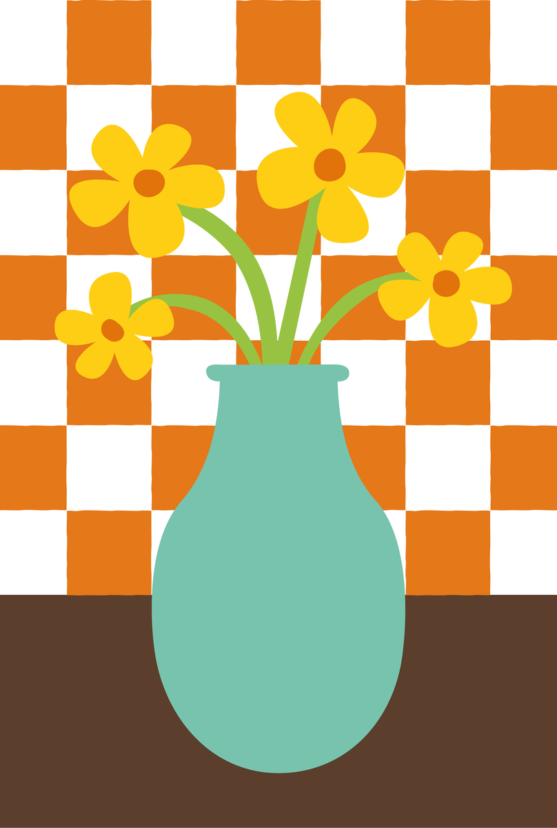 yisual - Aluminium - Happy Vase Turquoise