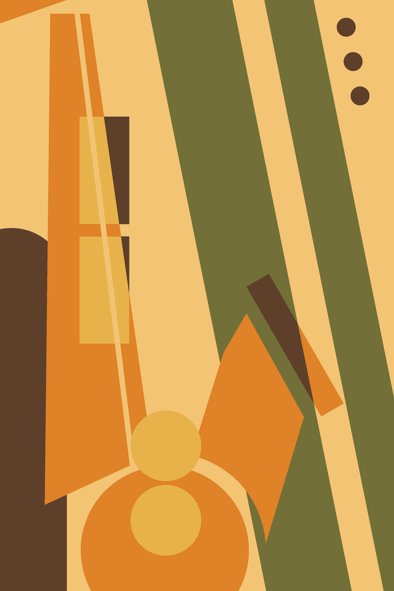 yisual - Poster - Funky Jazz Green