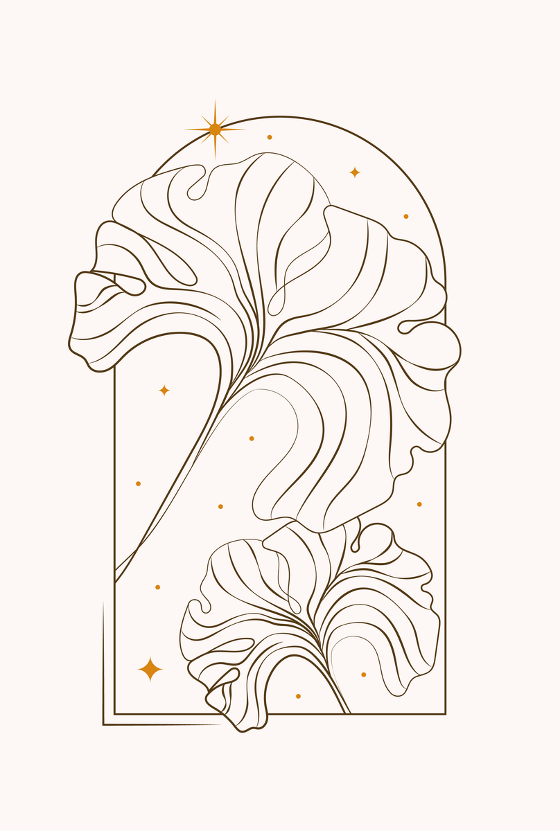yisual - Poster - Mystic Bloom Ginkgo