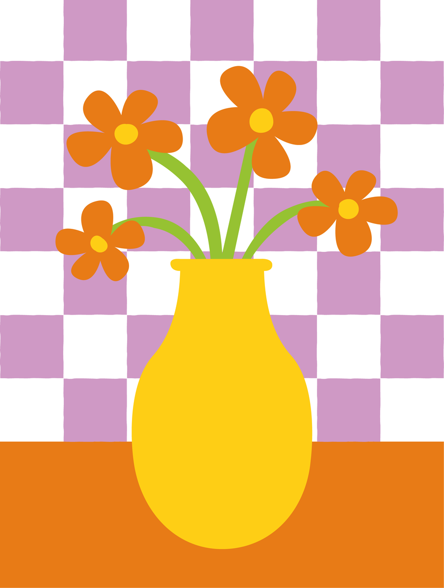 yisual - Aluminium - Happy Vase Yellow