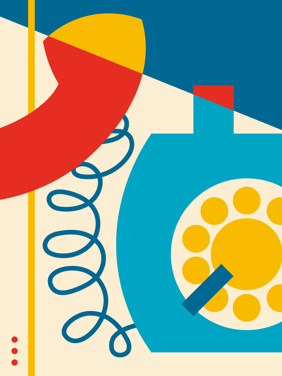 Poster - Ring Ring Red