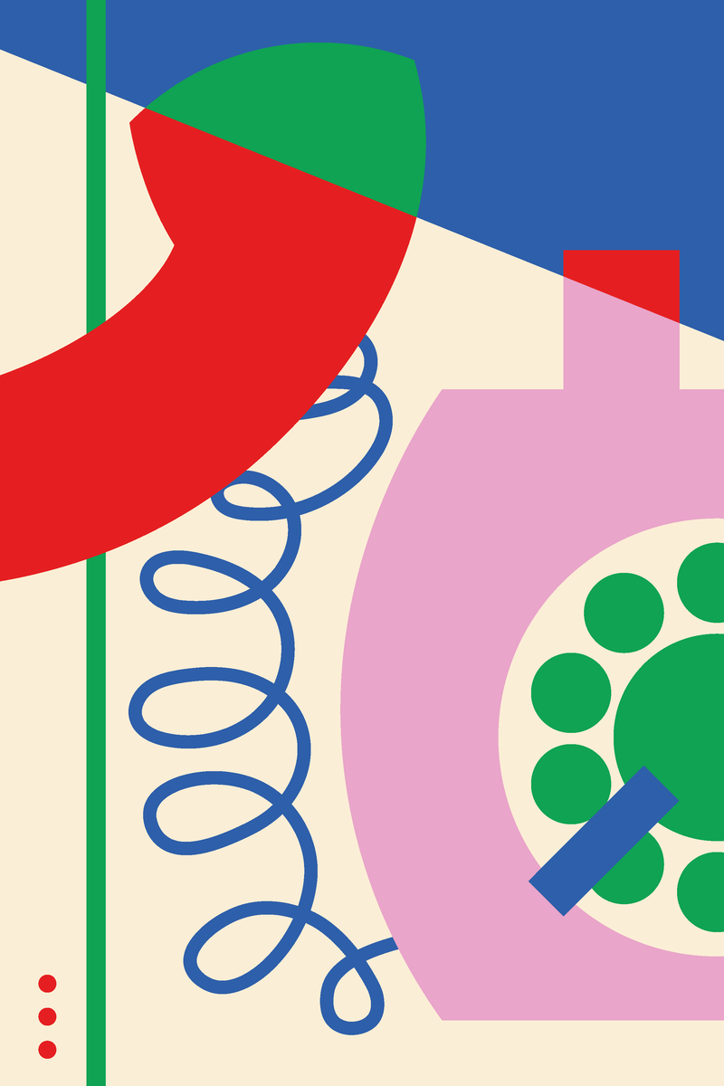 Poster - Ring Ring Pink