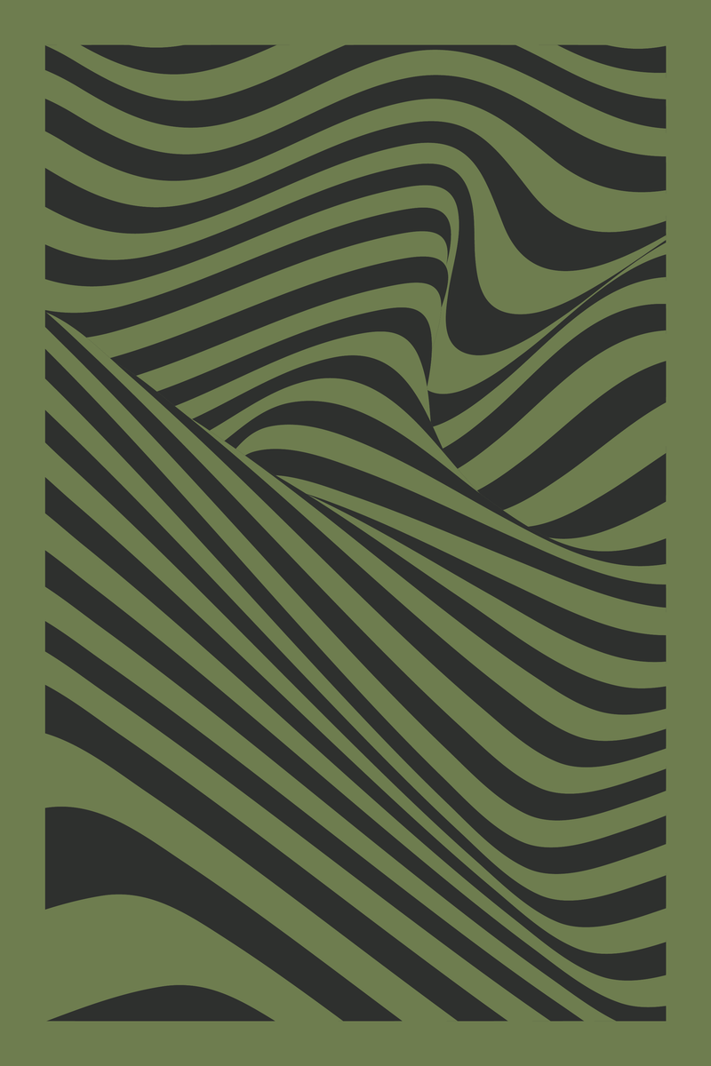 yisual - Aluminium - Retro Wave Green