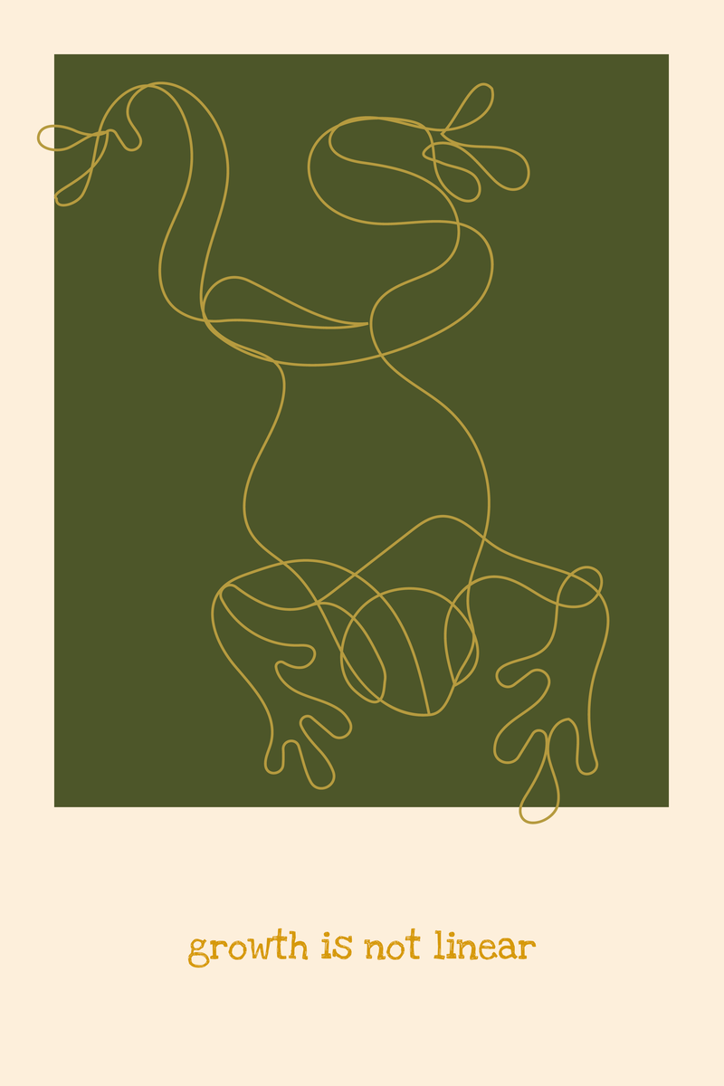 Poster - Soft Change Green
