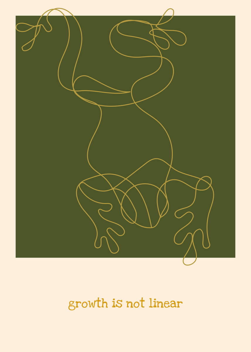 yisual - Poster - Soft Change Green