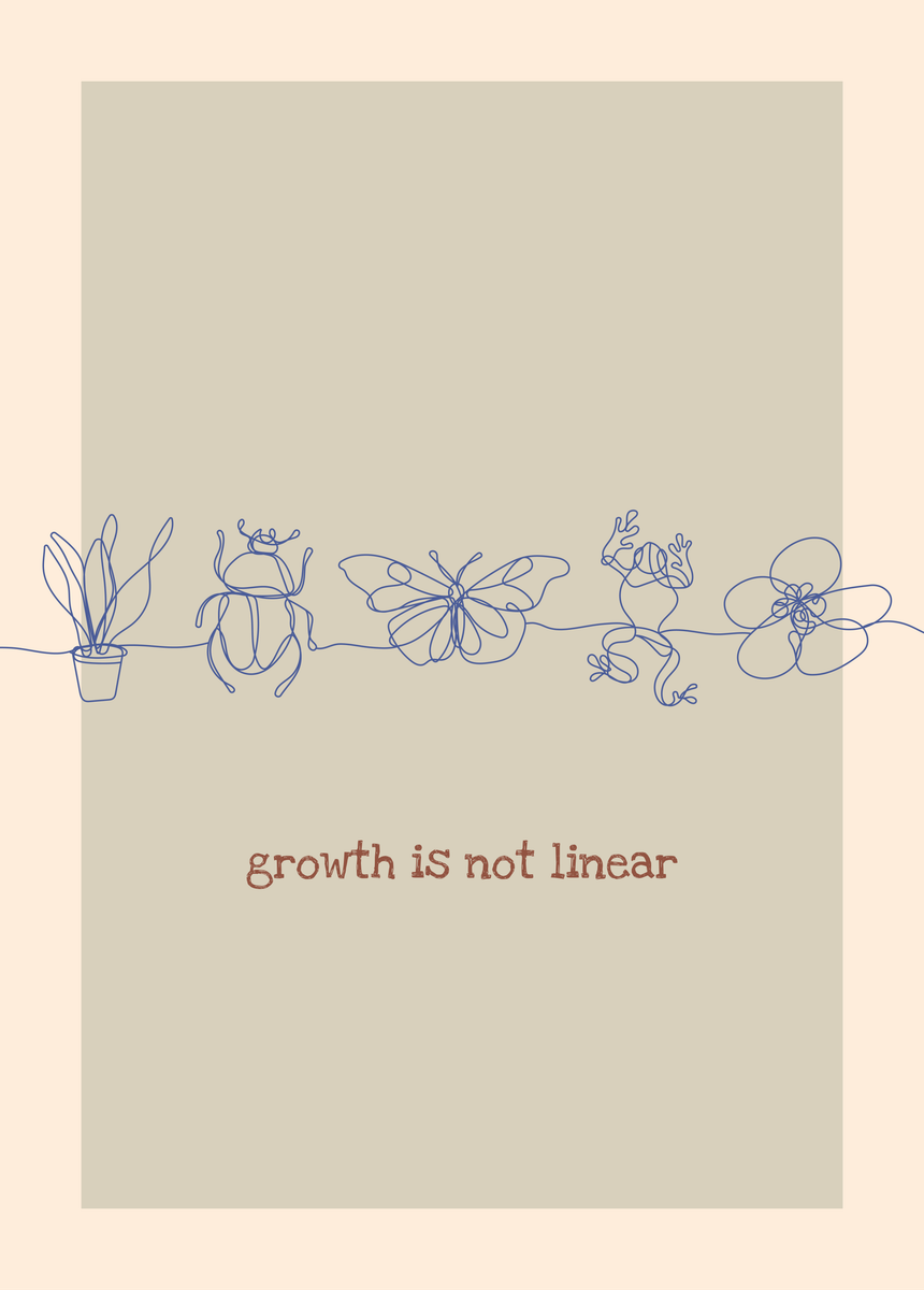 yisual - Poster - Rooted Flow Green