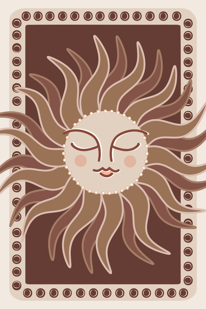 yisual - Poster - Solar Soul Brown