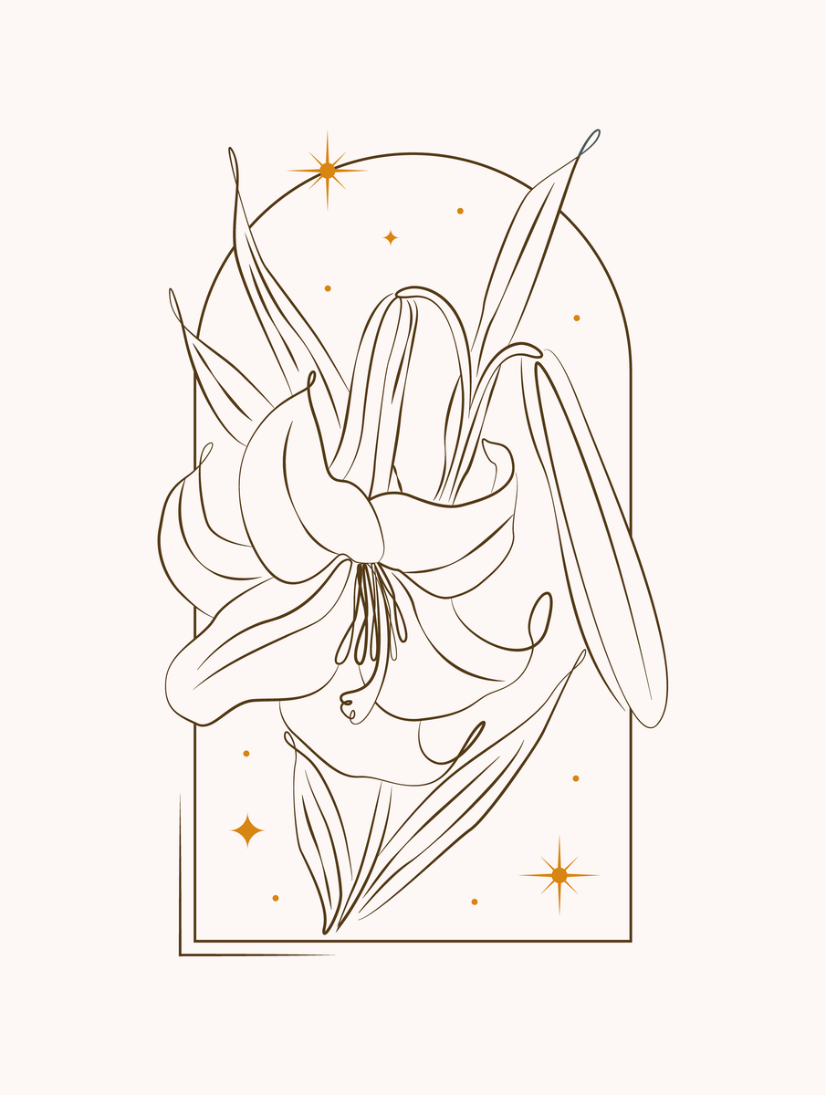 yisual - Aluminium - Mystic Bloom Lily