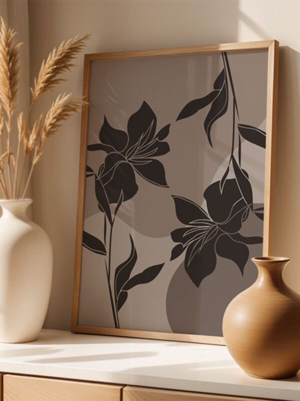 Flowy-Lilies-Brown