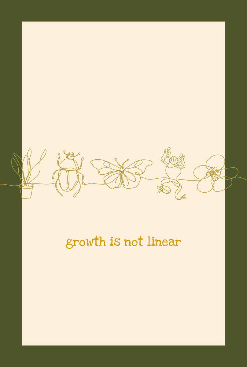 yisual - Poster - Rooted Flow Beige